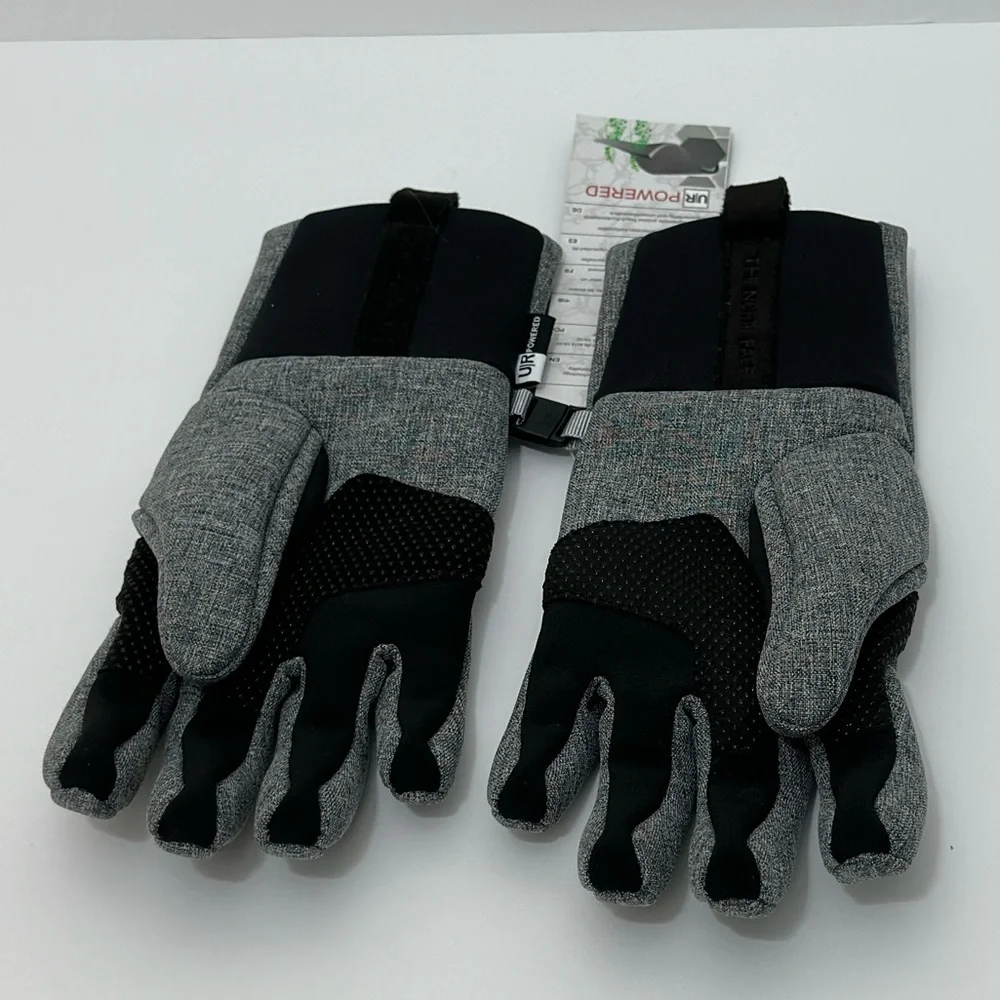 The North Face ||  Women’s E-Tip Touchscreen Gray / black Gloves Xs